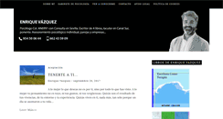 Desktop Screenshot of enriquevazquezoria.com